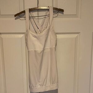 lululemon athletica White Tank Top